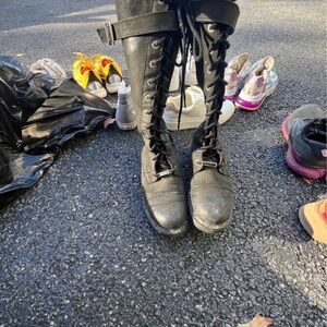 Harley-Davidson Black Combat Boots